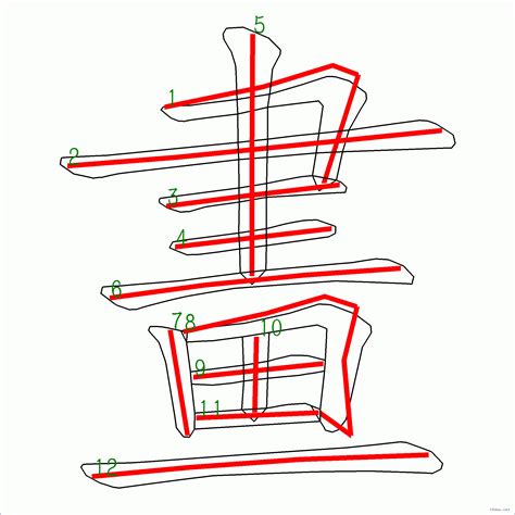 筆劃7劃的字|7 畫之漢字